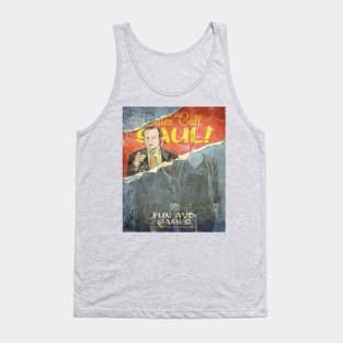 better call saul poster vintage Tank Top